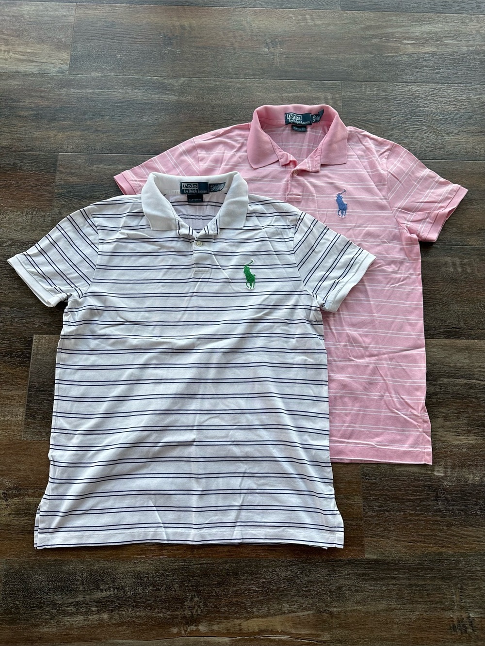 Polo Ralph Lauren Big Pony Pima Cotton Polo Shirts Size Medium Lot of 2